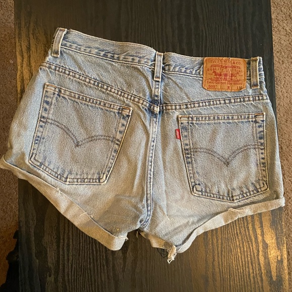 Vintage Levi 505 Jean shorts - Picture 2 of 3